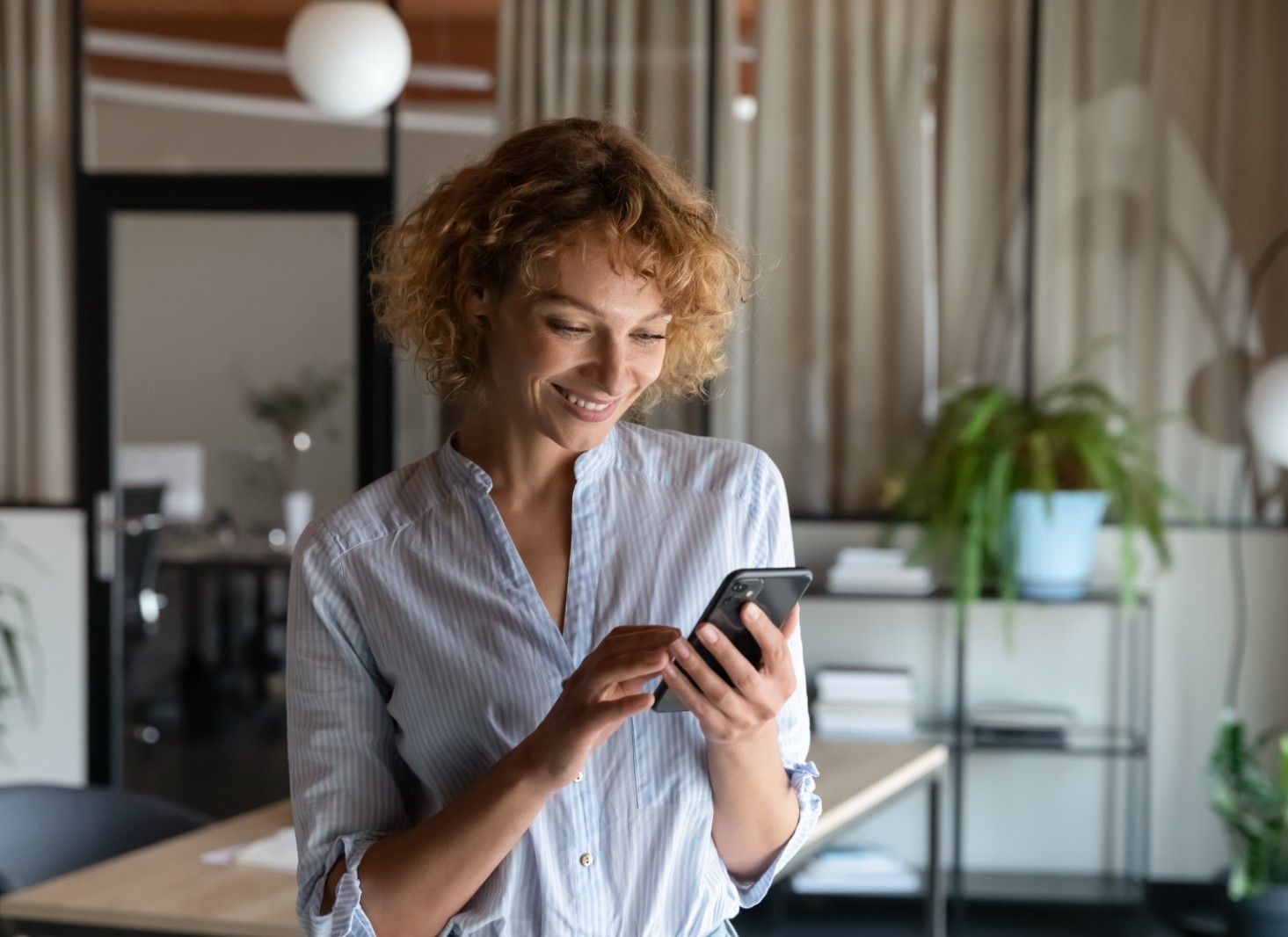 User mit Cloud Telefonanlage